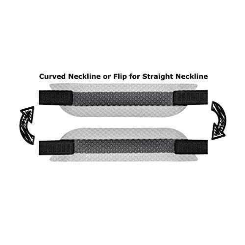 Quality Time Neck Hair Line, 2 Neckline Templates for Shaving and Keeping a Clean and Nice Neck Hairline: Stencils/Guards/Guides for Neckline Haircut, Do-it-Yourself
