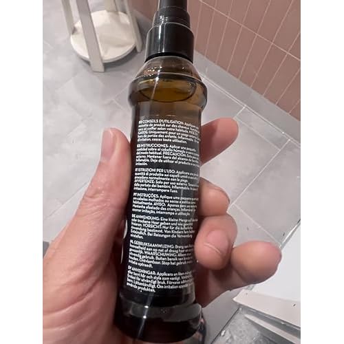 short SIeekshop Comb + Marrakesh Oil HAIR STYLING ELIXIR - Original Scent - XXL PRO (Argan & Hemp Oil Therapy), Argan Moroccan Morocco (Original Scent (8 oz XXL Professional))