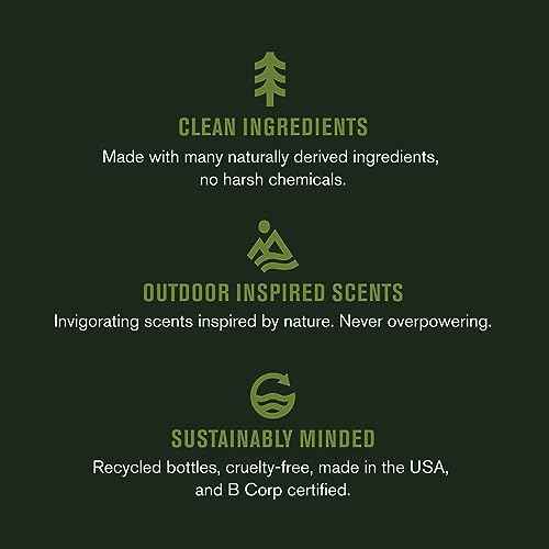 Every Man Jack Men's 2-in-1 Daily Shampoo + Conditioner Variety Pack - Includes 3 Outdoor Inspired Scents Scents - Amber + Sandalwood, Cedar + Red Sage, Sea Minerals + Citron, 13.5 oz (3 Pack)