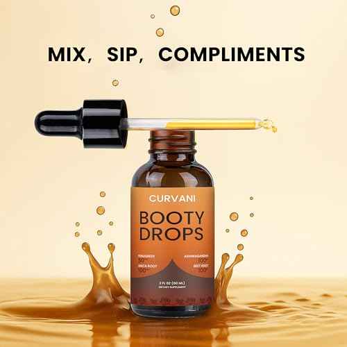 Booty Drops Lifting Serum Concentrated Formula 2 oz. Custom-Designed for Women's Curves and Beauty. (1PCS)