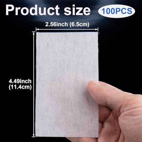 100pcs Perm Paper for Hair, Breathable End Papers for Hair Perm, Disposable Heat-Resistant Professional Hair Salon Home Hair Curling Papers for Thin Thick Short Long Hair- White