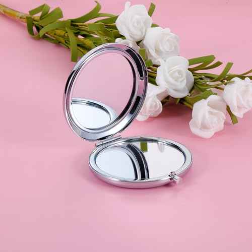 XPENMULBOJA Stocking Stuffers for Teens Inspiration Stuffer for Women Makeup Mirror Birthday Christmas Compact Mirror Gifts for Women Female Friends