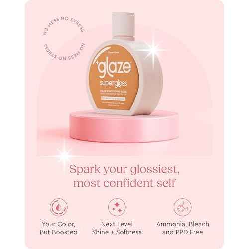 Glaze Supergloss Color Conditioning Gloss With Dispensing Pump ? Hydrating Semi-Permanent Color Hair Gloss & Shine Boost ? Vegan, Cruelty-Free ? 6.4 fl oz - Copper Crush - Bright Copper
