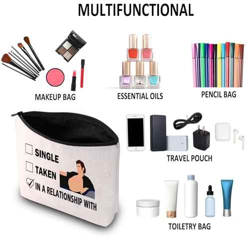 G2TUP J G Inspired Gift Dating J G Makeup Bag J G Fan Cosmetic Bag J G Merch
