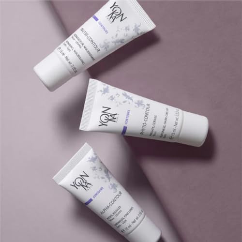 Yon-Ka Alpha-Contour Eye and Lip Cream | Anti-Wrinkle Regenerating Contour Creme | Naturally Soften Signs of Aging with Botanical Oil Blends and Fruit Acids | All Skin Types | Paraben-Free | 0.55 oz