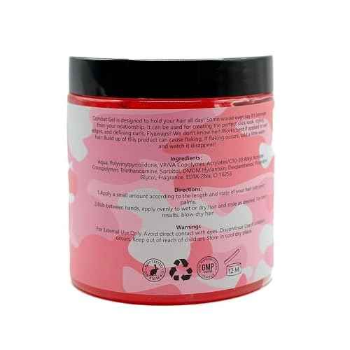 extreme hold hair gel (500 ML, Strawberry)