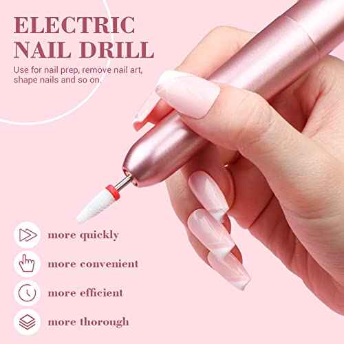 SAVILAND Essentials Acrylic Nail Kit with Everything: Professional Nail Kit Set with Nail Drill U V Nail Lamp Gel Polish Nails Tips for Salon Manicures at Home