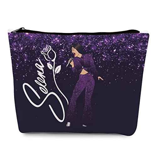 gfuhlre Singer Fans Makeup Bag Travel Toiletry Bag Music Lover Gift Song Lyrics Gift Singer Merchandise for Fans, Cool Friendship Gifts for Women Friends BFF Sister Graduation Birthday Christmas