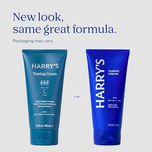 Harry's Taming Hair Cream for Men with Soft Hold and Natural Finish - 5.1 fl oz - PACKAGING MAY VARY