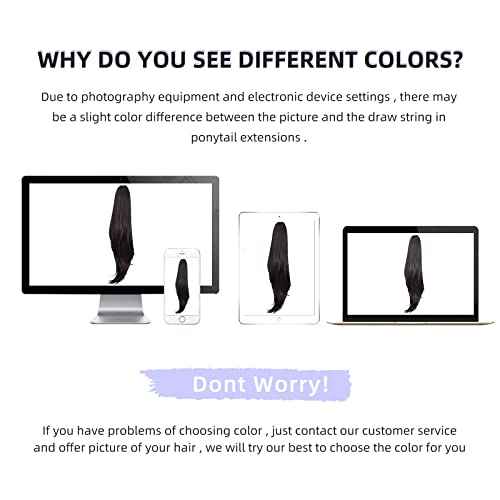 ponytail extension,24" claw clip hair extensions ponytail Long straight Hair Extension Natural Looking Synthetic Hairpiece for Women Natural Black