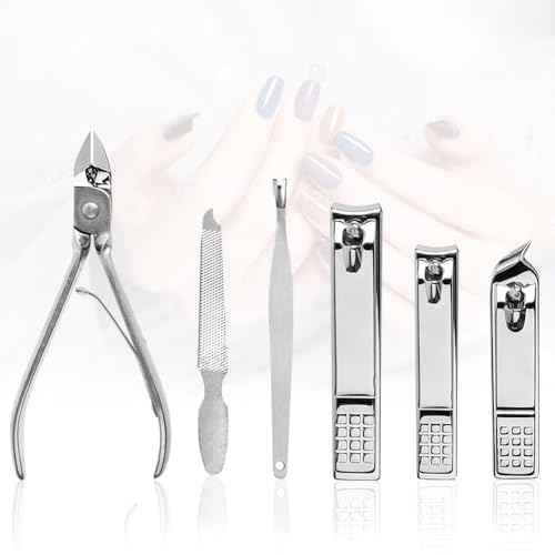 Yougai Nail Clippers set for Men and Womens Gift Manicure Set 18 Pieces Stainless Steel Manicure Kit,Nail Care Tools with Luxurious Travel Case