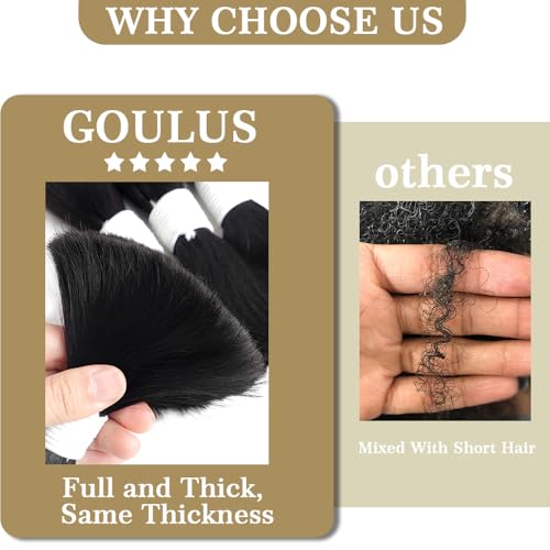 Body Wave Bulk Human Hair For Braiding No Weft Boho Braids Human Hair Brading Hair Extensions 100g One Bundle Wet and Wavy Human Braiding Hair For Boho Braids Natural Black(24inch, Natural Black)