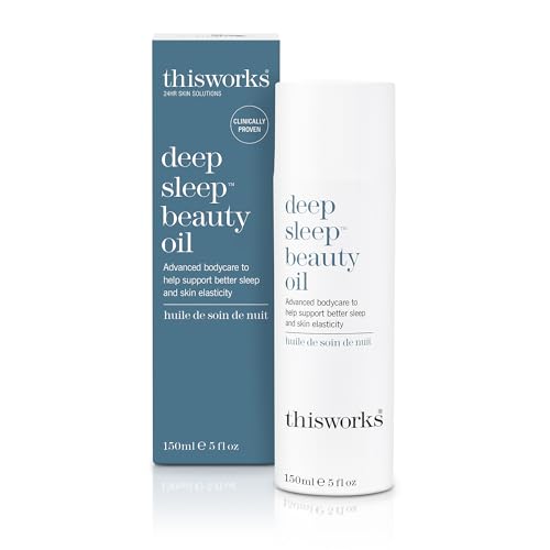 This Works Deep Sleep Beauty Oil ? Clinically Proven Nighttime Treatment with Bakuchiol & Botanical Oils, Improves Skin Elasticity & Barrier Function, 5 Fl Oz