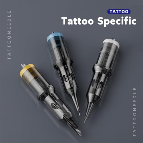 Beginners Tattoo Gun Kit - Wireless Tattoo Machine Kits with 1300mAh Battery, Rotary Tattoo Pen Set with 10pcs Cartridge Needles for Beginners Tattoo Supplies (45Pcs)