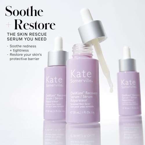Kate Somerville DeliKate Recovery Serum ? Clinically Formulated Hydrating Treatment, Irritation and Redness Relief for Stressed or Sensitive Skin, 1 Fl Oz