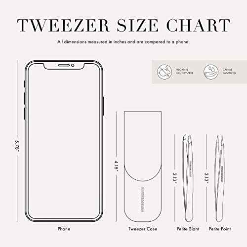 Tweezerman Exclusive Tea Rose Petite Tweezer Set