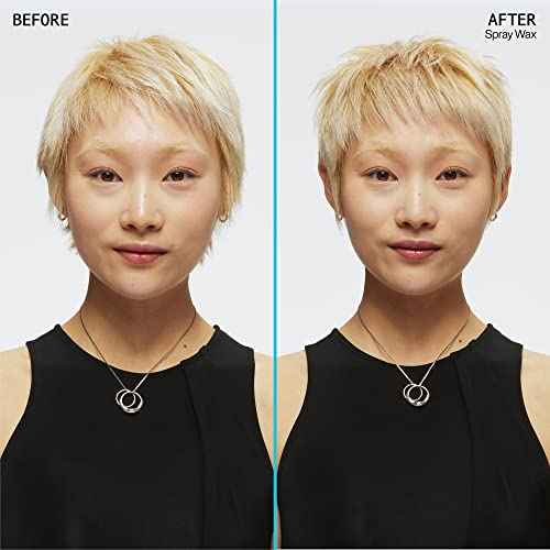 Redken Spray Wax Invisible Texture Mist For All Hair Types - High Impact Finishing Spray Wax, Adds Volumizing Body & Dimension With A Satin-Matte Finish