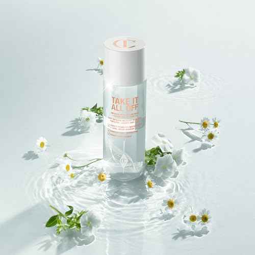 Charlotte Tilbury Take It All Off Makeup Remover - Bi-Phase Cleansing Oil Makeup Remover Enriched with Soothing Camomile to Condition Lashes & Lips - Removes Waterproof Formulas