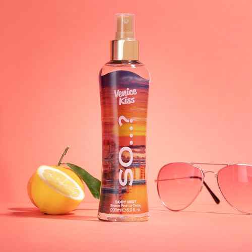 So...? Venice Kiss Body Mist for Women - 6.9 oz Body Mist - Pack of 3