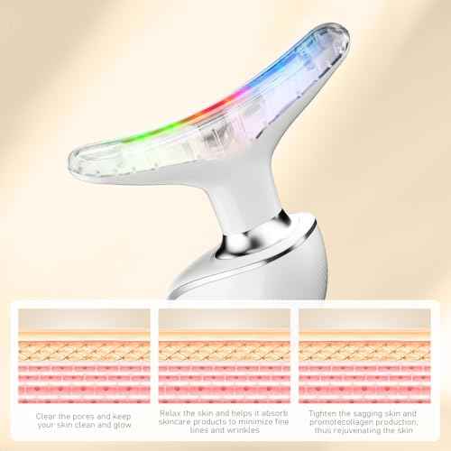 Neck and Face Massager for Home Use, Face Roller for Double - Chin, Face Sculpting Skin Care Tool,Improve, Firm,Tightening and Smooth
