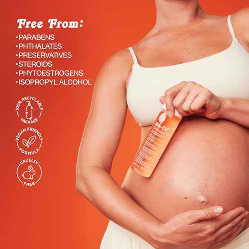 Bio-Oil Skincare Body Oil Serum, Face and Body Moisturizer with Vitamin E & A, for Scars, Stretch Marks, Sensitive Skin, All Skin Types, Dermatologist Recommended, Non-Comedogenic, 6.7 Oz