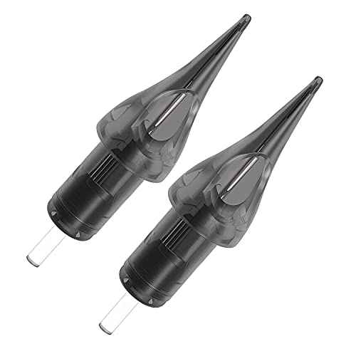DIRK Tattoo Cartridges ? 20Pcs #Round Liner for Fine Detailing, Reliable (1207RL)
