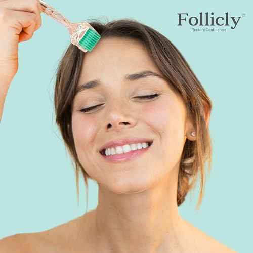 Derma Roller for Women ? Professional Microneedling Tool for Hair, Skin & Face ? 192 Authentic Titanium Microneedles ? Premium At Home Beauty Care ? Includes Free Protective Storage Case