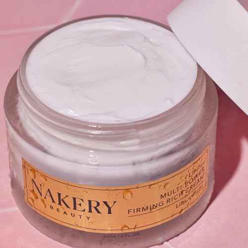 Nakery Lift-Tox Anti Wrinkle Face Cream & Neck Creams for Tightening and Firming - Rich Skin Tightening Cream for Face & Neck - Firming Cream for Aging & Crepey Skin with Matrixyl 3000