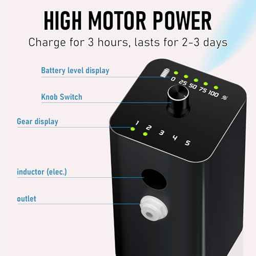 Tattoo Needle Cleaner Ink Washer,Automatic Sensing,Tattoo Cartridge Needles Cleaning Machine,Rinse Tattoo Needle Cartridges Ink,Tattoo Supplies,Suitable for Tattoo Beginners and Artists (PINK)