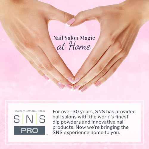 SNS Nail Dip Powder & Dip Essentials Nail Color Kit, DIY Starter Bundle (Pink & White) - Foundation Powder, Dip Activator & Top Coat, Brushes, Cuticle Pusher, Nail File, Buffer, & French Dip Mold