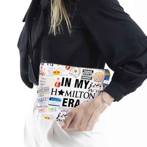 WCGXKO American Musical Gift In My Musical Makeup Bag Theater Lover Gift (HMusical Bag)