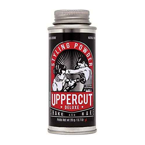 Uppercut Deluxe Styling Powder for Men ? Volumizing & Texturizing Hair Powder with Flexible Hold and Natural Matte Finish ? Lightweight, Reworkable Men¡¯s Hair Product ? 0.7 oz / 20 g