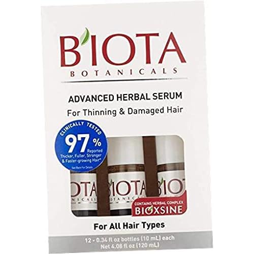 BOTANICALS ADVANCED HERBAL CARE LEAVE-IN SERUM,12 count,0.34 oz.4 pack