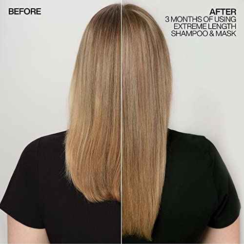 Redken Redken Extreme Length Triple Action Treatment Mask, Rinse-Out Mask With Biotin & Niacinamide