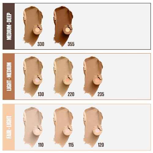 Maybelline Fit Me Shine-Free + Balance Foundation Stick, Multi-Use Face Makeup and Contour Stick For Natural, Matte Coverage, Porcelain, 1 Count
