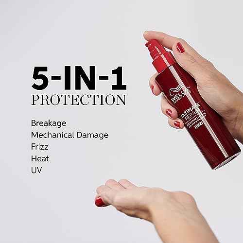 Wella Professionals ULTIMATE REPAIR Protective Leave-In Treatment for Damaged Hair | Thermal, UV Protection | Repairs & Smoothens | For All Hair Types | 4.7 Fl Oz