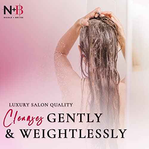 N+B Bundle - Shampoo, Conditioner, and Leave-In Treatment | Sulfate-Free | Paraben-Free | Strengthens and Hydrates | For All Hair Types | USA Made