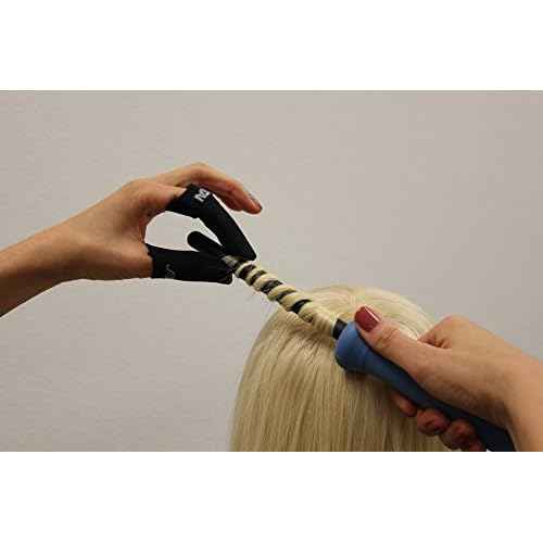 Jatai Heat Shield - Thermal Finger Protection Guards for Curling and Flat Irons, Wands, Blow Dryers - 2pc (Thumb & Finger)