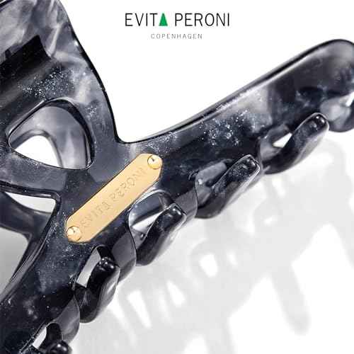 EVITA PERONI Extra Large Hair Clips for Women with Strong Grip Suitable for Oversized hairstyles, Hair Claw Full Clip and Half Clip - Night Star River