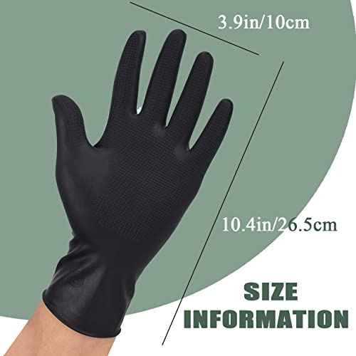 VOVCIG Hair Dye Gloves,Professional Hair Coloring Accessories for Hair Salon Hair Dyeing,2pcs£¨1 left+1 right£©,black