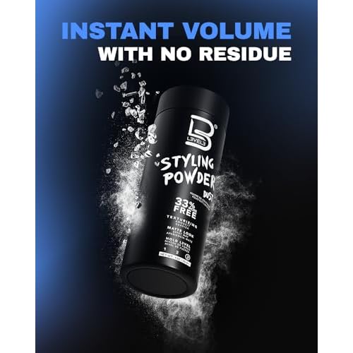 L3 Level 3 Styling Powder - Natural Look Mens Powder - Easy to Apply with No Oil or Greasy Residue