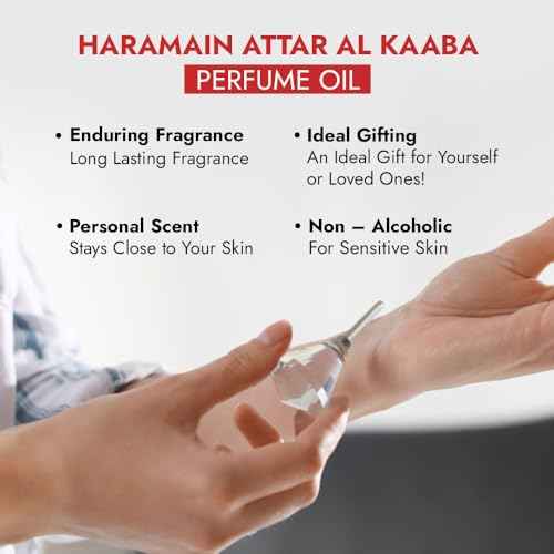 Attar Al Kaaba by Al Haramain for Unisex - 0.84 oz Parfum Oil