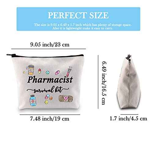 GJTIM Pharmacist Gift - Pharmacy Graduation and Survival Kit Cosmetic Bags for Pharmacy Tech