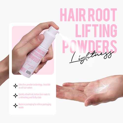 immetee Texture Powder, Texture & Volume for Men and Women, Root Lifting Hair and Styling for All Hair Types, With Refillable packaging (Texture Powder 13g, Citrus)