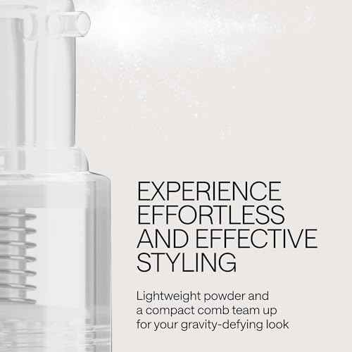 Hair Styling Powder ? Based Texture Powder Volumizer for Men & Women ? Lightweight Hair Dust for Hairline Lift & Matte Finish ? Texturizing Volume Play Level Enhancer, Non-Greasy Finishing Grip Dust