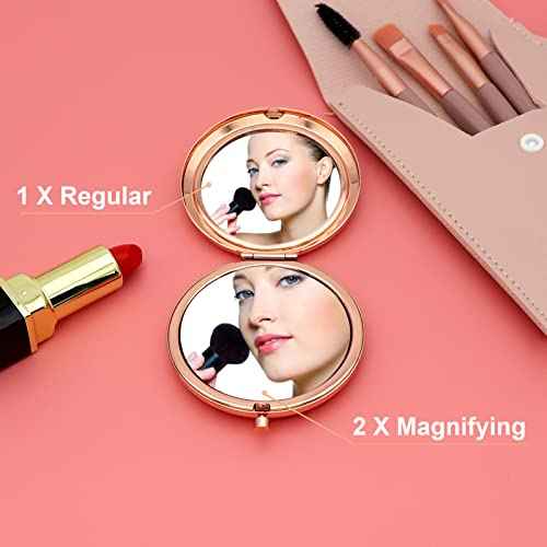 Sister Friendship Gifts Best Sister Ever Compact Mirror for Woman Girls Bestie Bff Christmas Appreciation Friendship Present Funny Birthday Wedding Graduation Present Ideas Folding Makeup Mirror