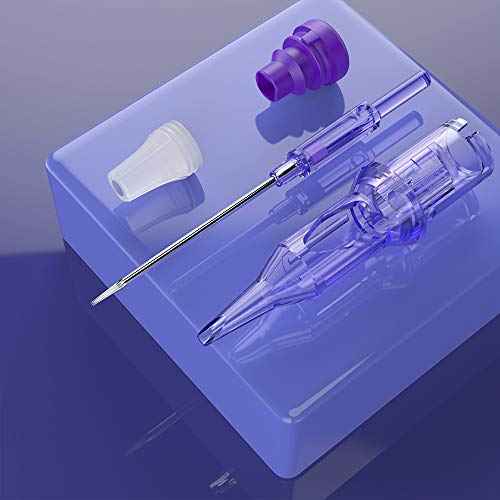 Mast Pro Smp Professional Cartridges Tattoo Needles 3 Round Liner 0.25MM Needles for Permanent Makeup Hair Scalp 0803RL