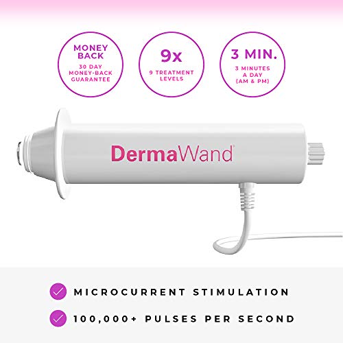 Derma Wand Anti-Aging System - Portable Handheld Skincare Therapy Machine- Argon/Neon