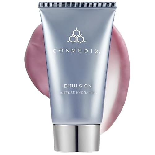 COSMEDIX Emulsion Intense Face Moisturizer for Women & Men - Ultra-Nourishing Hydrating Face Cream for Dry Skin & Redness - Shea Butter Lotion Facial Skin Care for Smoother, Radiant Glow