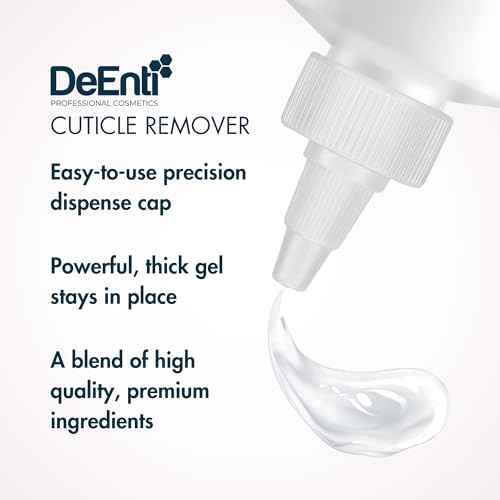 Instant Cuticle Remover Gel, Professional Cuticle Softener with Instant 15-Second Removal, 8oz Bottle for Hand, Foot & Nail Care, Salon Quality Manicure & Pedicure Supplies